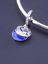 картинка Шарм Эмаль 25х12 (родий) от магазина Wolves