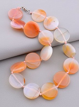 картинка Бусы Сердолик 46 см от магазина Wolves