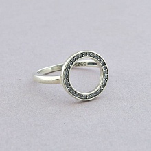 картинка Кольцо 'Pandora style' Фианит Серебро(925) от магазина Wolves