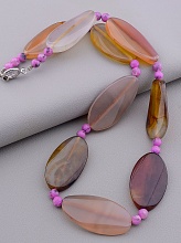 картинка Бусы Агат 60 см от магазина Wolves