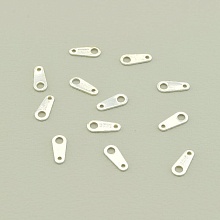 картинка Коннектор Серебро(925) 7x3мм от магазина Wolves