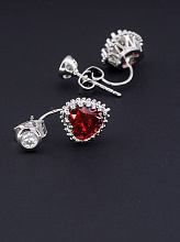 картинка Серьги 'XUPING' Фианит (родий) от магазина Wolves