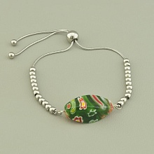 картинка Браслет 'SUNSTONES' Муранское стекло 17 см от магазина Wolves