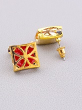 картинка Серьги 'Fashion' Эмаль Бижутерный сплав от магазина Wolves