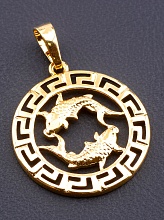 картинка Кулон  'XUPING' (позолота 18к) от магазина Wolves