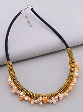 картинка Подвеска Чешский хрусталь Бисер 47 см от магазина Wolves