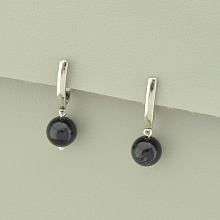 картинка Серьги 'SUNSTONES' Кошачий глаз от магазина Wolves