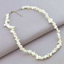 картинка Бусы 'SUNSTONES' Кахолонг 45 см от магазина Wolves