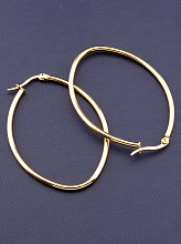 картинка Серьги 'FJ' 52х35мм от магазина Wolves