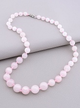 картинка Бусы Розовый кварц 50 см от магазина Wolves