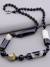 картинка Бусы Агат 56 см от магазина Wolves