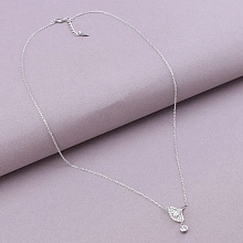 картинка Подвеска 'XUPING' Фианит 45 см (родий) от магазина Wolves