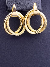 картинка Серьги 'FJ' 25х20мм от магазина Wolves