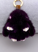 картинка Брелок Норка Мех натуральный от магазина Wolves