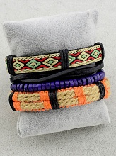 картинка Браслет Эко кожа 17 см от магазина Wolves