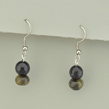 картинка Серьги 'SUNSTONES' Яшма Агат от магазина Wolves