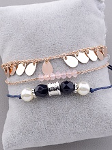 картинка Браслет 'FJ' Майорка Чешский хрусталь 20 см от магазина Wolves