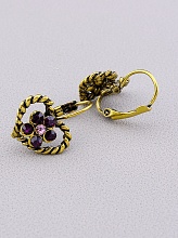 картинка Серьги 'Fashion' Сrystal Бижутерный сплав от магазина Wolves