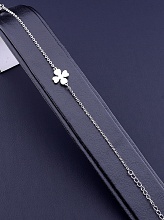 картинка Браслет 'Stainless Steel'  Медицинская сталь 316L 16 см от магазина Wolves