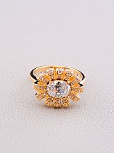 картинка Кольцо 'XUPING' Фианит (позолота 18к) от магазина Wolves