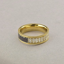 картинка Кольцо 'XUPING' Фианит (позолота 18к (лимонная)) от магазина Wolves