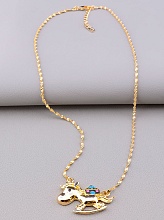 картинка Подвеска 'XUPING' Эмаль 43 см (позолота 18к) от магазина Wolves