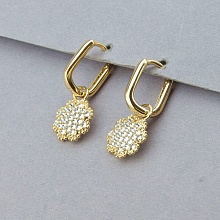 картинка Серьги 'XUPING' Фианит (позолота 18к) от магазина Wolves