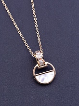 картинка Подвеска 'XUPING' Фианит 41 см (позолота 18к) от магазина Wolves