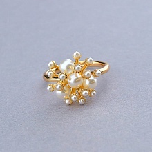 картинка Кольцо 'XUPING' Майорка (позолота 18к) от магазина Wolves