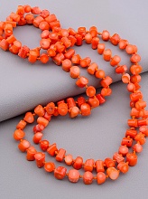картинка Бусы Коралл 120 см от магазина Wolves