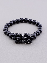 картинка Браслет 'SUNSTONES' Агат Чешский хрусталь 19 см от магазина Wolves