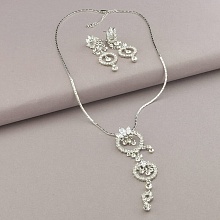 картинка Подвеска+Серьги 'Winniana' Фианит 45 см от магазина Wolves