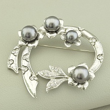 картинка Брошь Майорка Фианит от магазина Wolves