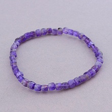 картинка Браслет 'SUNSTONES' Аметист 18 см от магазина Wolves