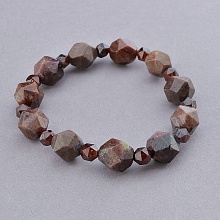 картинка Браслет 'SUNSTONES' Гранат 18 см от магазина Wolves