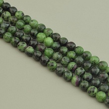 картинка Нитка Цоизит 39 см 8 мм (Без замка) от магазина Wolves