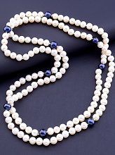 картинка Бусы 'SUNSTONES' Жемчуг  102 см от магазина Wolves
