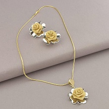 картинка Подвеска+Серьги 'Winniana'  45 см от магазина Wolves