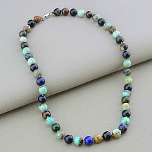 картинка Бусы 'SUNSTONES' Туркиз 45 см от магазина Wolves