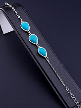 картинка Браслет Бирюза 19 см от магазина Wolves