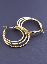 картинка Серьги 'Fashion' 30х2мм от магазина Wolves