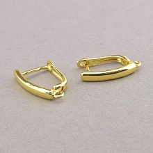 картинка Швензы Пара  позолота 18к (лимонная) 16х3см от магазина Wolves