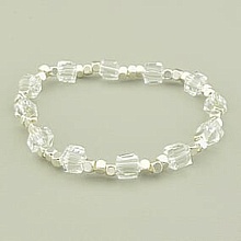 картинка Браслет 'SUNSTONES' Чешский хрусталь Медный сплав 16 см от магазина Wolves