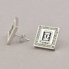 картинка Серьги Фианит  (родий) от магазина Wolves