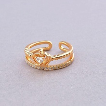 картинка Кольцо 'XUPING' Фианит (позолота 18к) от магазина Wolves