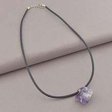 картинка Подвеска 'SUNSTONES' Аметист 45 см от магазина Wolves