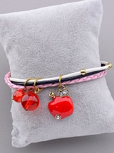 картинка Браслет 'FJ' Эмаль Эко кожа от магазина Wolves