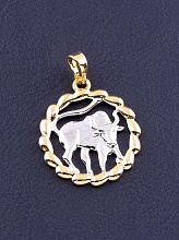 картинка Кулон  'XUPING' (позолота-родий) от магазина Wolves