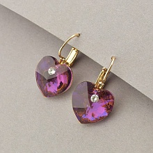 картинка Серьги 'XUPING' Swarovski (позолота 18к) от магазина Wolves