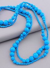 картинка Бусы Бирюза 132 см от магазина Wolves